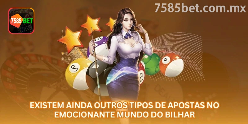 Tela de apostas em bilhar com odd ao vivo